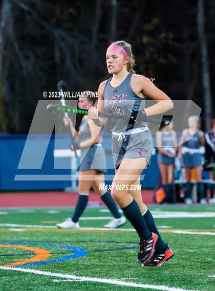 Thumbnail 3 in Our Lady of Lourdes vs. Burnt Hills-Ballston Lake (NYSPHSAA Class B Regional Final) photogallery.