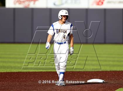 Thumbnail 3 in Brock vs. Farmersville (UIL 3A Regional Semifinal) photogallery.