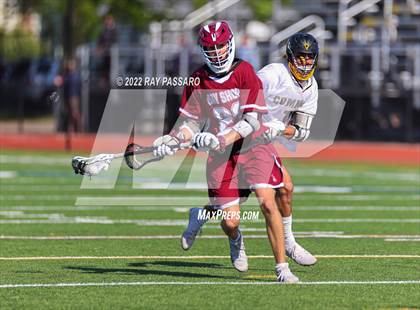 Thumbnail 2 in Bay Shore @  Commack (Section XI Div I Class A Playoffs Round One) photogallery.