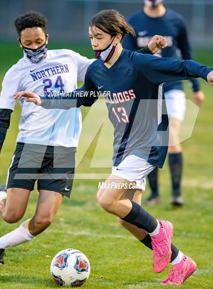 Thumbnail 2 in Northern Guilford vs Terry Sanford (NCHSAA 3A Playoffs - First Round) photogallery.