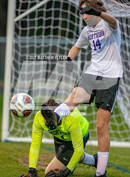 Thumbnail 3 in Northern Guilford vs Terry Sanford (NCHSAA 3A Playoffs - First Round) photogallery.