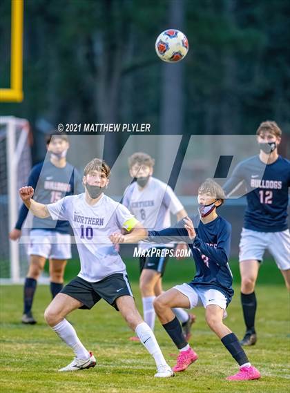 Thumbnail 3 in Northern Guilford vs Terry Sanford (NCHSAA 3A Playoffs - First Round) photogallery.