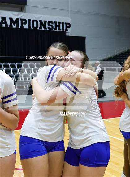 Thumbnail 3 in Grand Oaks vs. Fulshear (UIL 6A Volleyball Division 1 Final Medal Ceremony) photogallery.