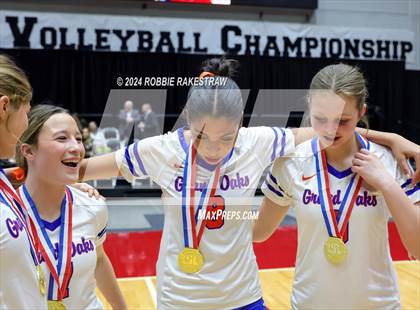 Thumbnail 3 in Grand Oaks vs. Fulshear (UIL 6A Volleyball Division 1 Final Medal Ceremony) photogallery.
