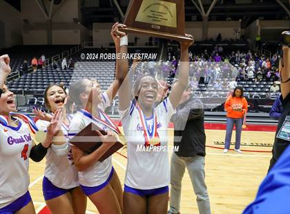 Thumbnail 2 in Grand Oaks vs. Fulshear (UIL 6A Volleyball Division 1 Final Medal Ceremony) photogallery.