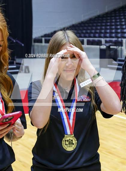 Thumbnail 2 in Grand Oaks vs. Fulshear (UIL 6A Volleyball Division 1 Final Medal Ceremony) photogallery.
