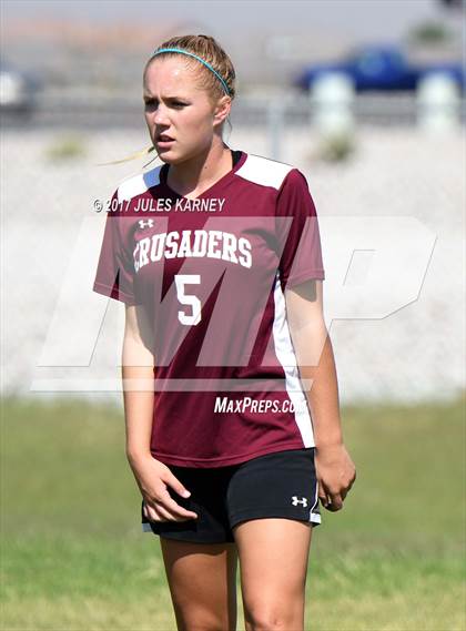 Thumbnail 2 in Centennial vs Faith Lutheran photogallery.