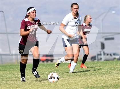 Thumbnail 3 in Centennial vs Faith Lutheran photogallery.