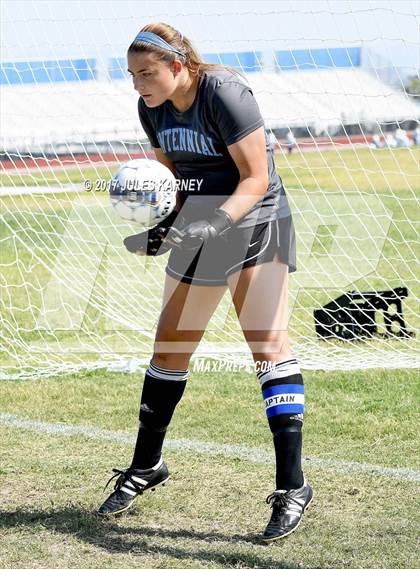 Thumbnail 3 in Centennial vs Faith Lutheran photogallery.