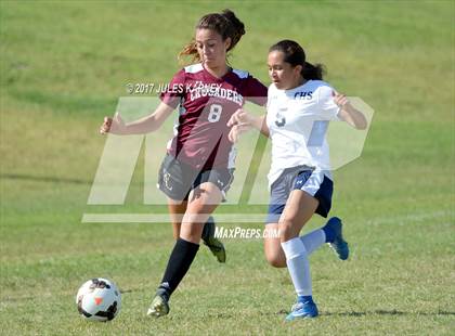 Thumbnail 3 in Centennial vs Faith Lutheran photogallery.