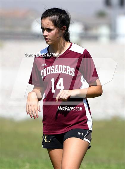 Thumbnail 2 in Centennial vs Faith Lutheran photogallery.