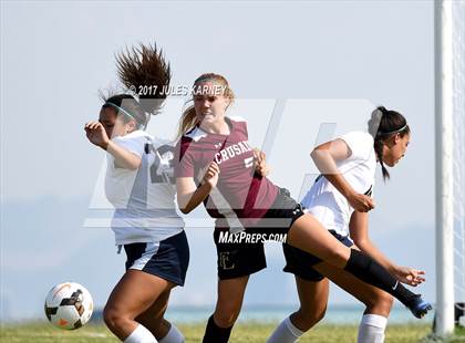 Thumbnail 3 in Centennial vs Faith Lutheran photogallery.