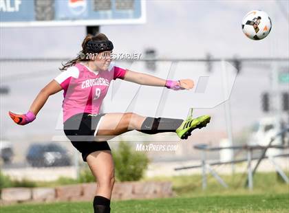 Thumbnail 1 in Centennial vs Faith Lutheran photogallery.