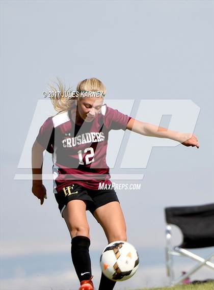 Thumbnail 1 in Centennial vs Faith Lutheran photogallery.