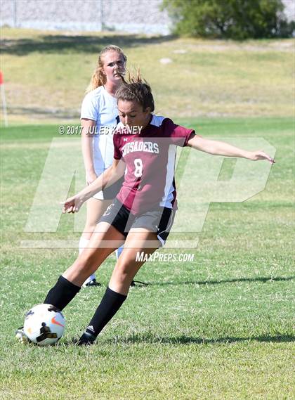 Thumbnail 3 in Centennial vs Faith Lutheran photogallery.