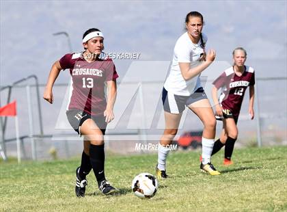 Thumbnail 2 in Centennial vs Faith Lutheran photogallery.