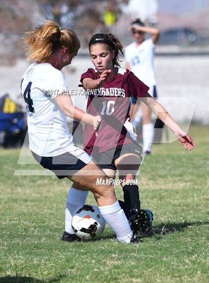 Thumbnail 1 in Centennial vs Faith Lutheran photogallery.