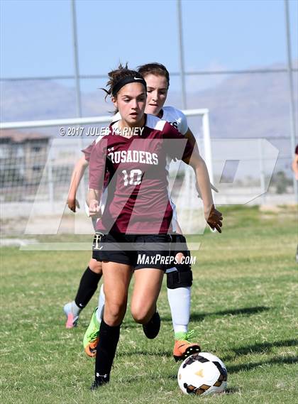 Thumbnail 2 in Centennial vs Faith Lutheran photogallery.