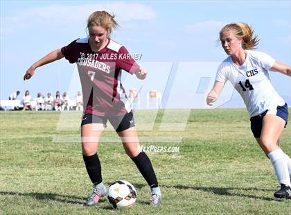 Thumbnail 1 in Centennial vs Faith Lutheran photogallery.