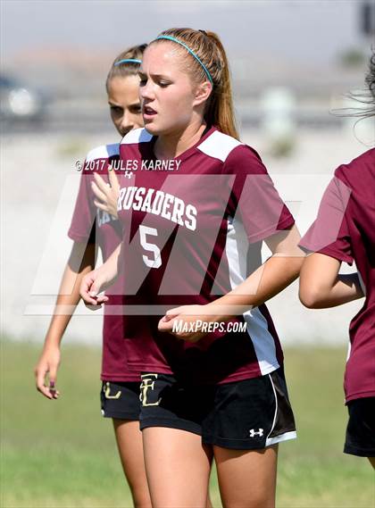 Thumbnail 3 in Centennial vs Faith Lutheran photogallery.