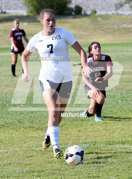 Thumbnail 3 in Centennial vs Faith Lutheran photogallery.