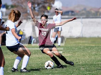 Thumbnail 3 in Centennial vs Faith Lutheran photogallery.