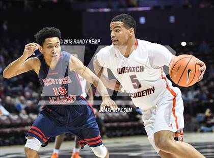 Thumbnail 3 in Brentwood Academy vs Wasatch Academy (Bass Pro Shop Tournament of Champions) photogallery.