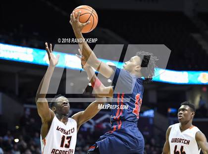 Thumbnail 2 in Brentwood Academy vs Wasatch Academy (Bass Pro Shop Tournament of Champions) photogallery.