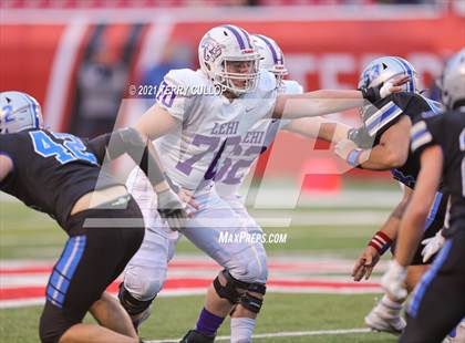Thumbnail 1 in Lehi vs. Stansbury (UHSAA 5A Semifinal) photogallery.