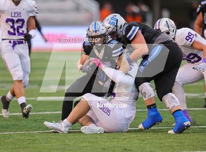 Thumbnail 2 in Lehi vs. Stansbury (UHSAA 5A Semifinal) photogallery.