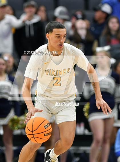 Thumbnail 3 in Central Catholic vs. Vanden (CIF SJS D3 Final) photogallery.