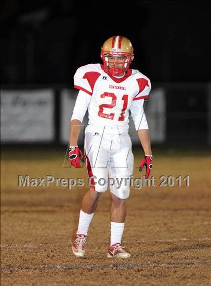Thumbnail 3 in Centennial @ Bakersfield (CIF CS D1 Quarterfinals) photogallery.