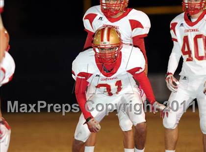 Thumbnail 2 in Centennial @ Bakersfield (CIF CS D1 Quarterfinals) photogallery.