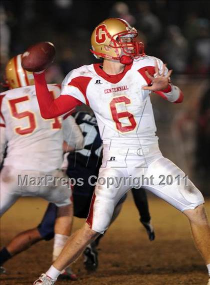Thumbnail 1 in Centennial @ Bakersfield (CIF CS D1 Quarterfinals) photogallery.