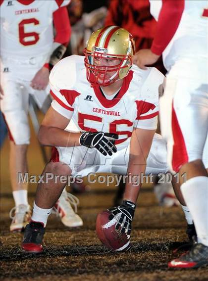 Thumbnail 1 in Centennial @ Bakersfield (CIF CS D1 Quarterfinals) photogallery.