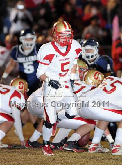 Thumbnail 1 in Centennial @ Bakersfield (CIF CS D1 Quarterfinals) photogallery.
