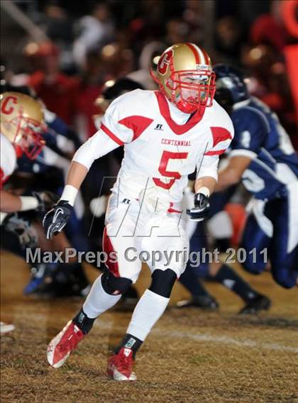Thumbnail 2 in Centennial @ Bakersfield (CIF CS D1 Quarterfinals) photogallery.