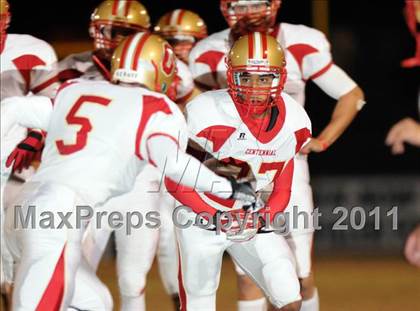 Thumbnail 1 in Centennial @ Bakersfield (CIF CS D1 Quarterfinals) photogallery.