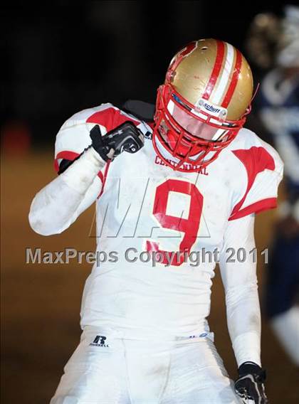 Thumbnail 2 in Centennial @ Bakersfield (CIF CS D1 Quarterfinals) photogallery.