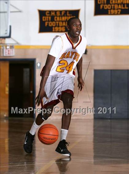Thumbnail 1 in Cardinal Hayes vs. Monsignor Farrell (CHSAA Class A Quarterfinal) photogallery.