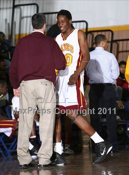 Thumbnail 1 in Cardinal Hayes vs. Monsignor Farrell (CHSAA Class A Quarterfinal) photogallery.