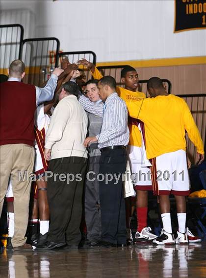 Thumbnail 3 in Cardinal Hayes vs. Monsignor Farrell (CHSAA Class A Quarterfinal) photogallery.