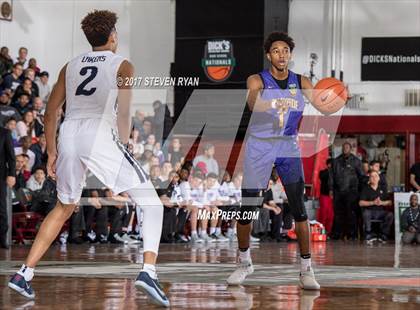 Thumbnail 1 in Montverde Academy vs. La Lumiere (DICK'S National Tournament Final) photogallery.