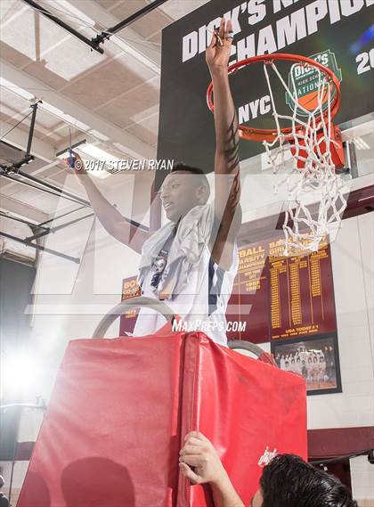 Thumbnail 3 in Montverde Academy vs. La Lumiere (DICK'S National Tournament Final) photogallery.