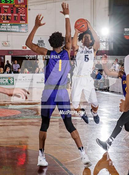 Thumbnail 2 in Montverde Academy vs. La Lumiere (DICK'S National Tournament Final) photogallery.