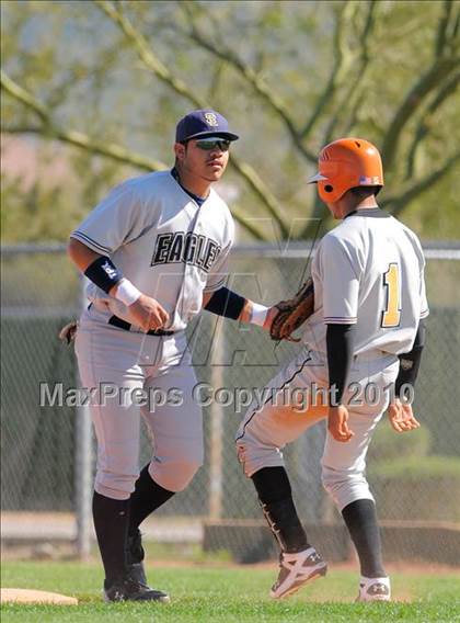 Thumbnail 1 in Desert Edge vs. San Elizario (Coach Bob National Invitational) photogallery.