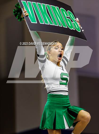 Thumbnail 2 in Nassau County Gameday Cheer Class B Final (Hofstra University) photogallery.
