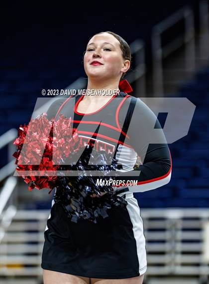 Thumbnail 1 in Nassau County Gameday Cheer Class B Final (Hofstra University) photogallery.