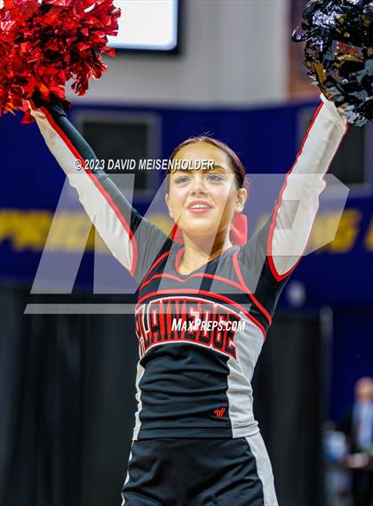 Thumbnail 1 in Nassau County Gameday Cheer Class B Final (Hofstra University) photogallery.