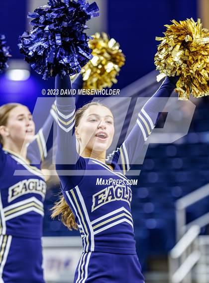 Thumbnail 2 in Nassau County Gameday Cheer Class B Final (Hofstra University) photogallery.